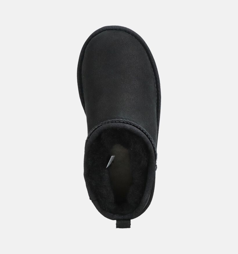 UGG Classic Ultra Mini Bottes courtes en Noir pour filles (377995)