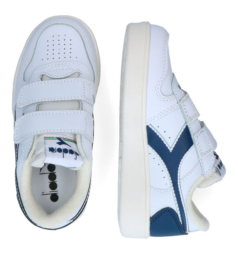 Diadora Magic Witte Sneakers voor jongens (302953)