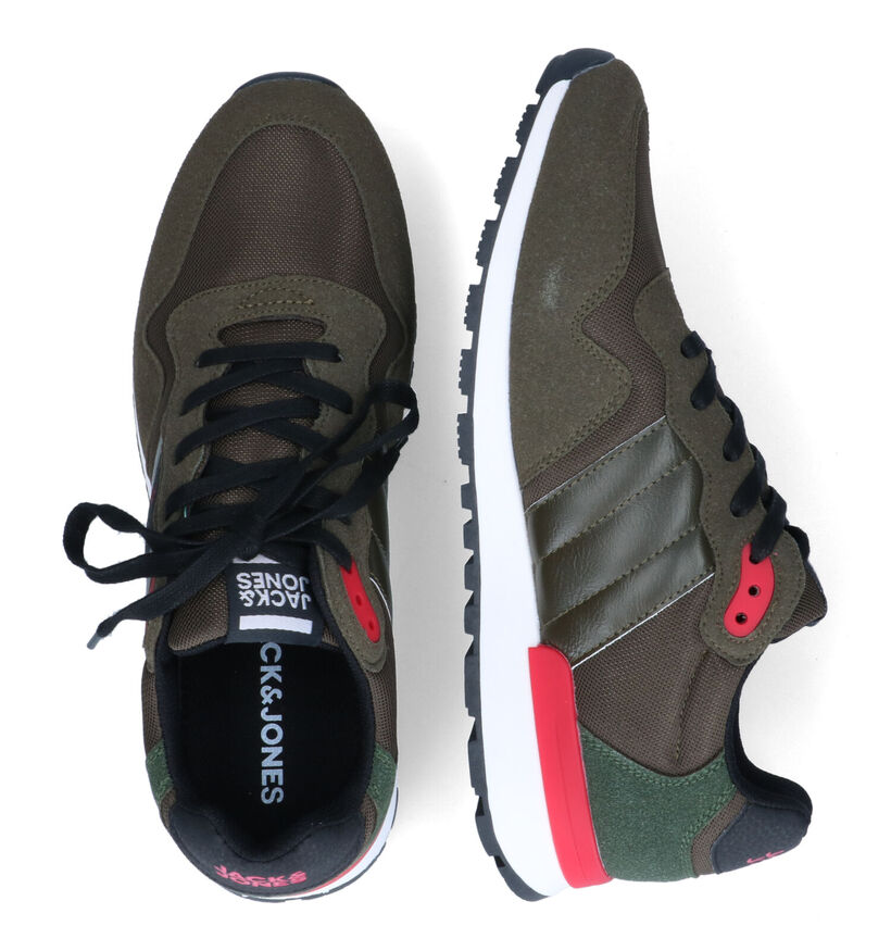 Jack & Jones Stellar Mesh Baskets en Kaki en textile (314959)