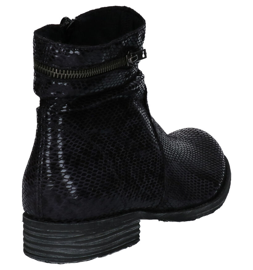Rieker Bottines plates en Cognac pour femmes (315753)