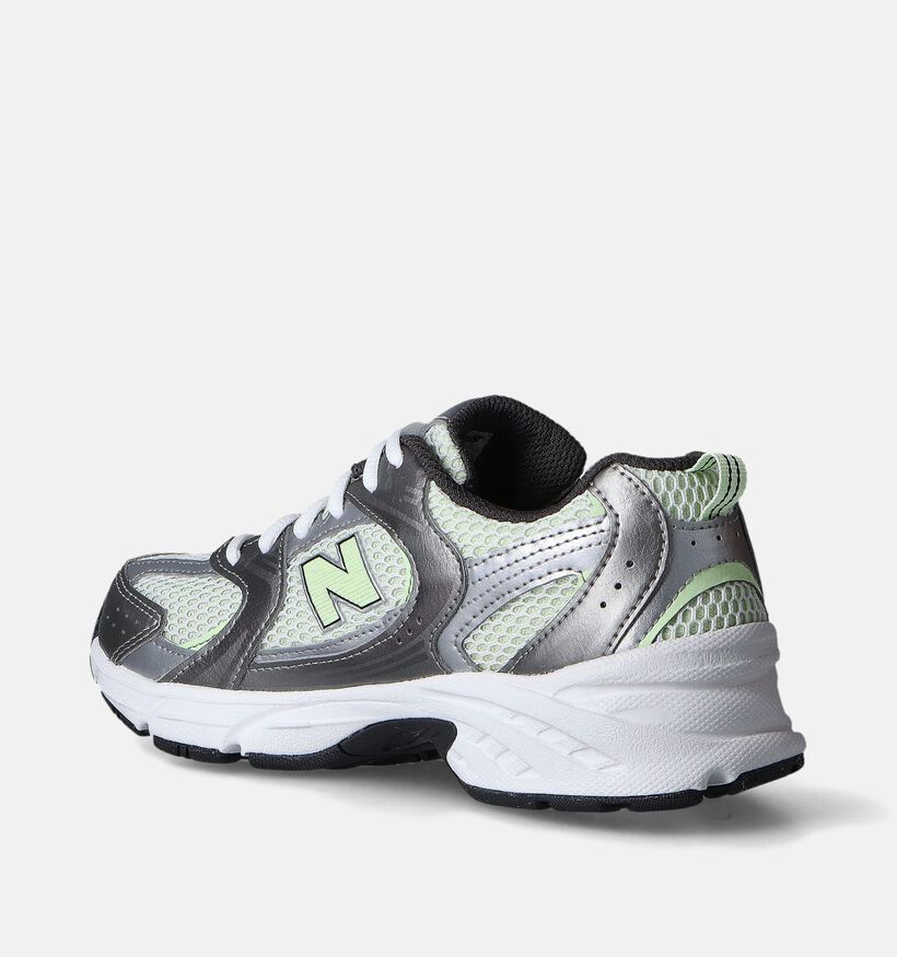 New Balance GR 530 Baskets en Vert pour filles (361473) - pour semelles orthopédiques