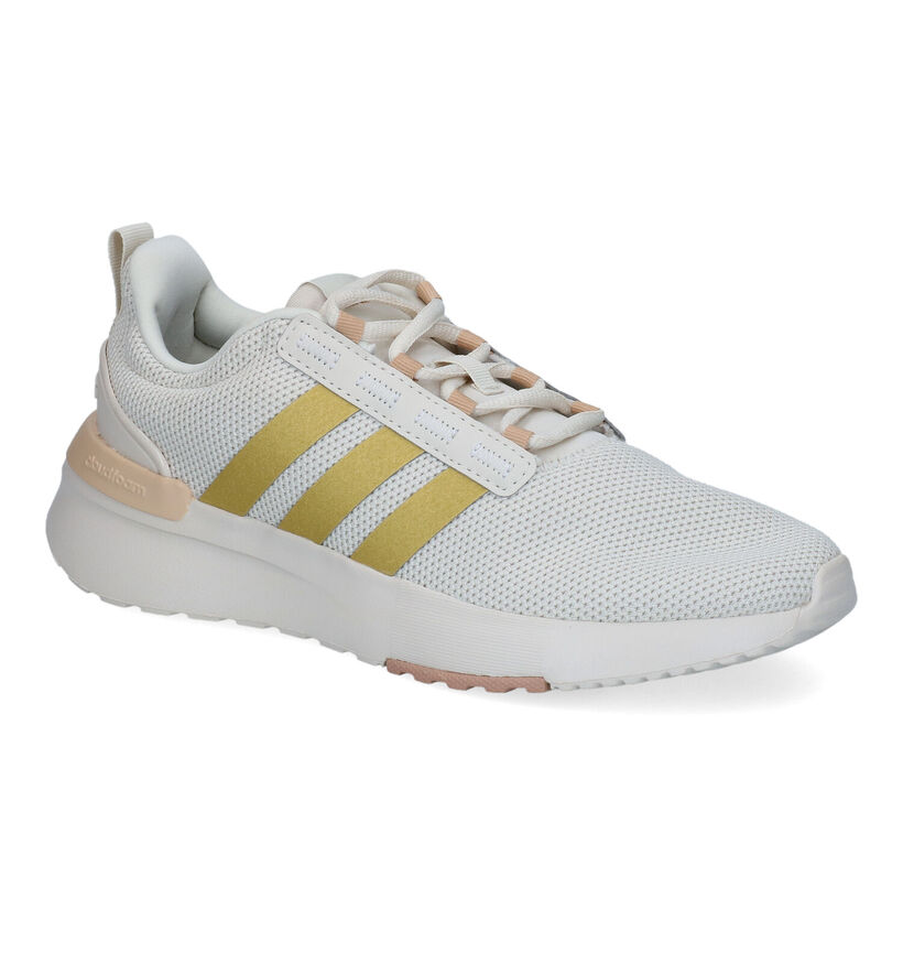 adidas Racer TR21 K Beige Sneakers voor meisjes (311303)