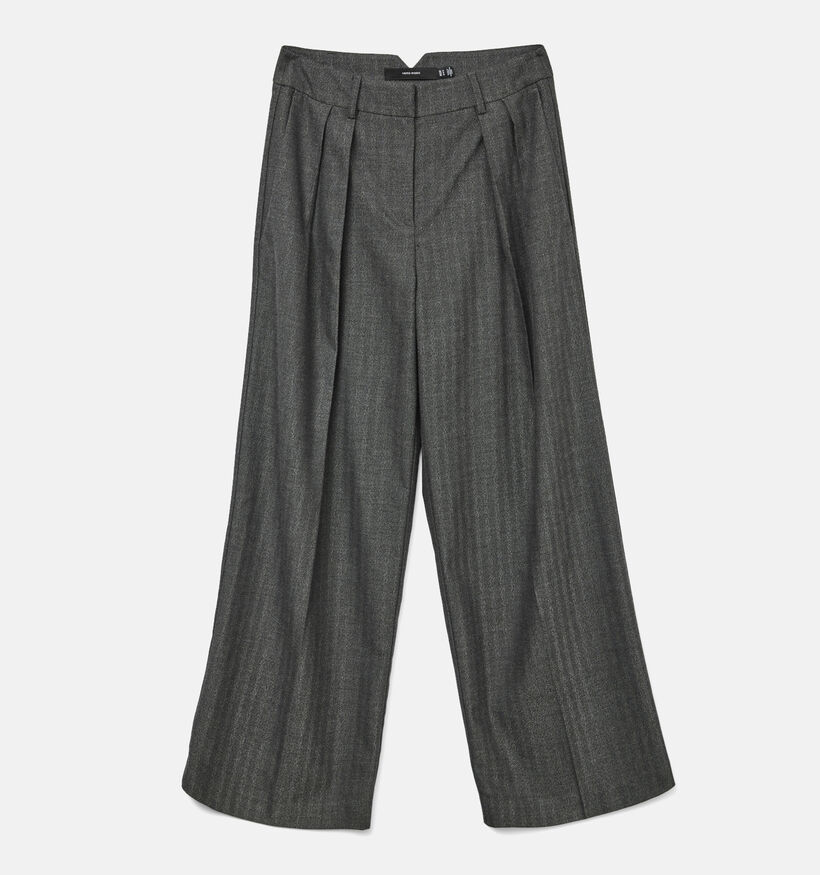 Vero Moda Emili Grijze Wijde broek L30 voor dames (354064)