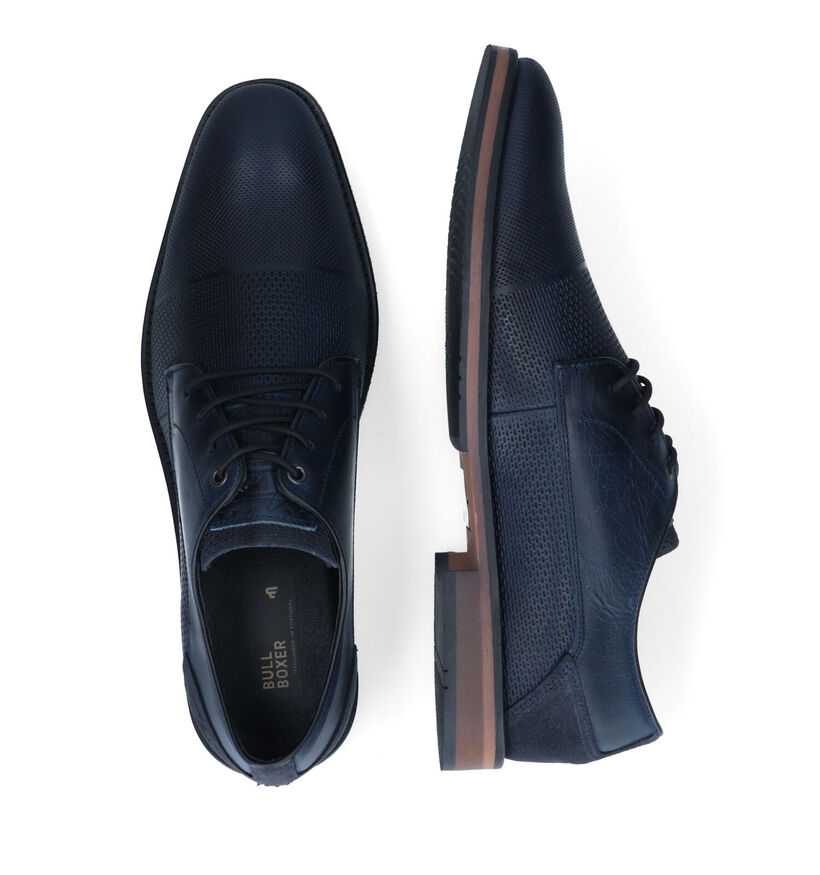 Bullboxer Chaussures classiques en Bleu pour hommes (318469) - pour semelles orthopédiques