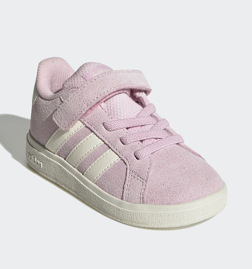 adidas Grand Court 00s Lichtroze Sneakers voor meisjes (359660) - geschikt voor steunzolen