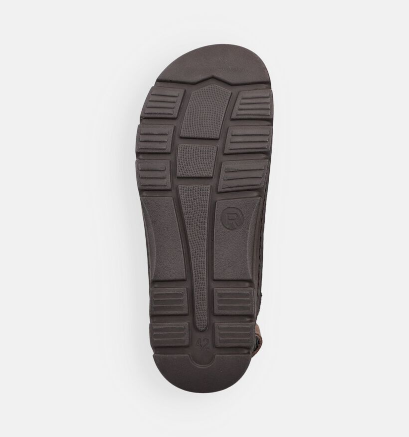 Rohde Sandales en Brun fonc&eacute; pour hommes (371005)