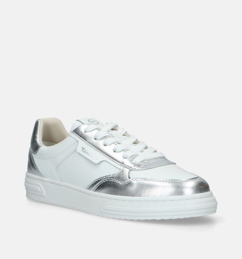 Tamaris Zilveren Sneakers voor dames (338333) - geschikt voor steunzolen