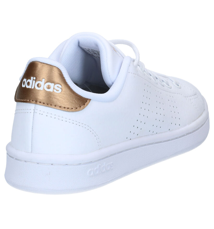 adidas Advantage Witte Sneakers in kunstleer (284790)