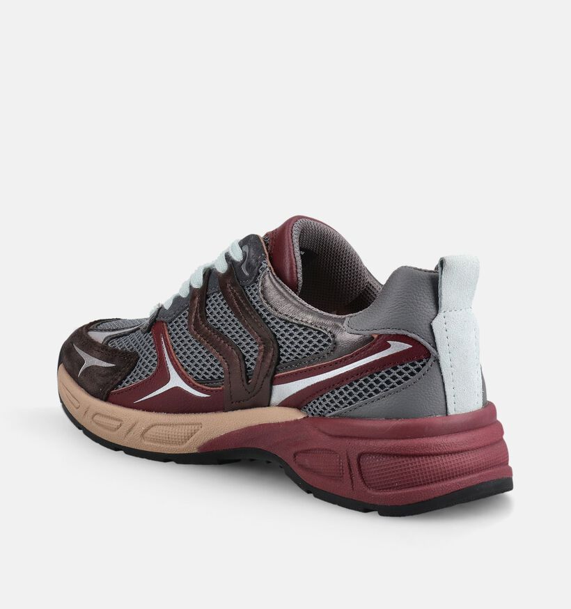 Gabor Comfort Donkergrijze Sneakers voor dames (376975) - geschikt voor steunzolen