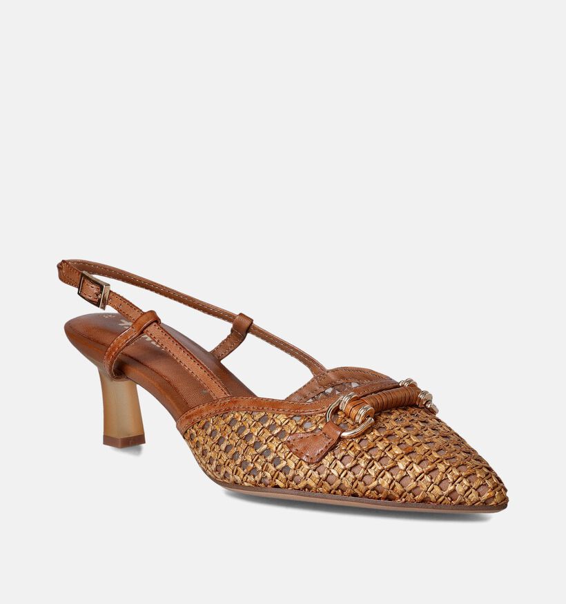 Tamaris Cognac Slingback pumps voor dames (354323)