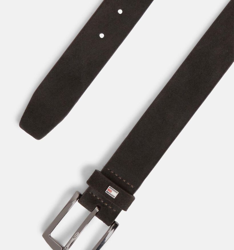 Tommy Hilfiger Denton 3.5 Suede Ceinture en Brun fonc&eacute; pour hommes (379518)