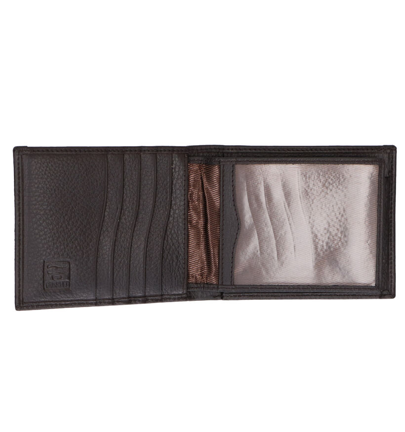 Crinkles Portefeuille en Noir pour hommes (340543)