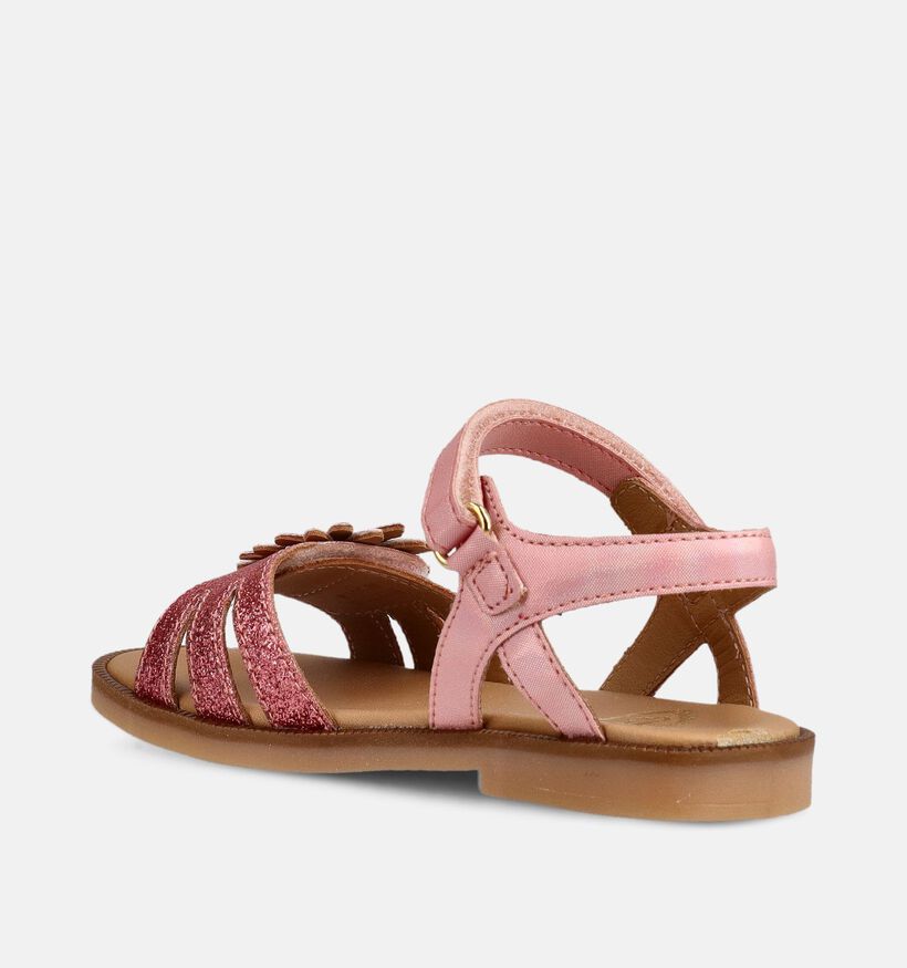 STONES and BONES Malou Sandales en Rose pour filles (369622)