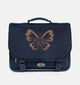 STONES and BONES Glitter Butterfly Cartable en Bleu fonc&eacute; pour filles (377425)