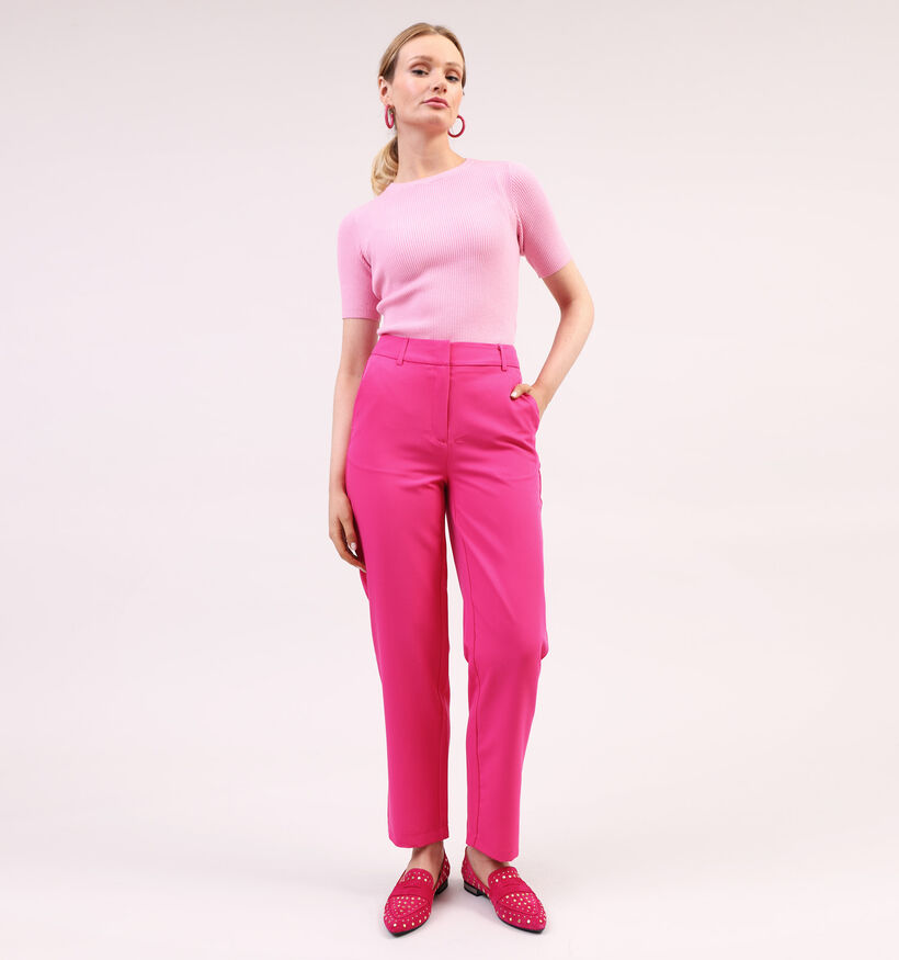 Vero Moda Zelda Pantalon en Rose pour femmes (323838)