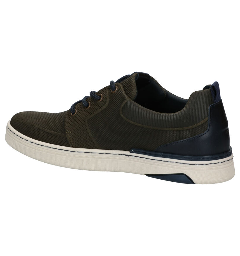 Bullboxer Chaussures à lacets en Bleu foncé en cuir (286577)