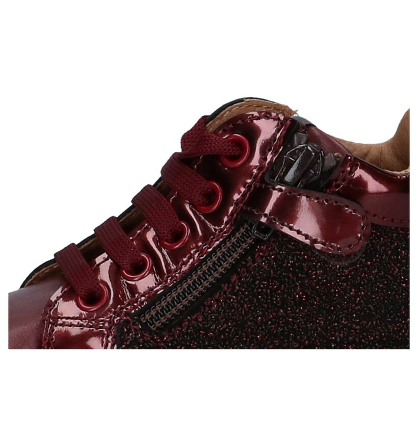 Romagnoli Chaussures hautes en Bordeaux en cuir (230205)