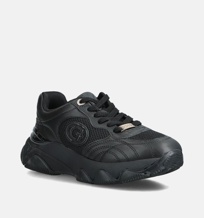 Guess Morriz Zwarte Sneakers voor dames (362356) - geschikt voor steunzolen