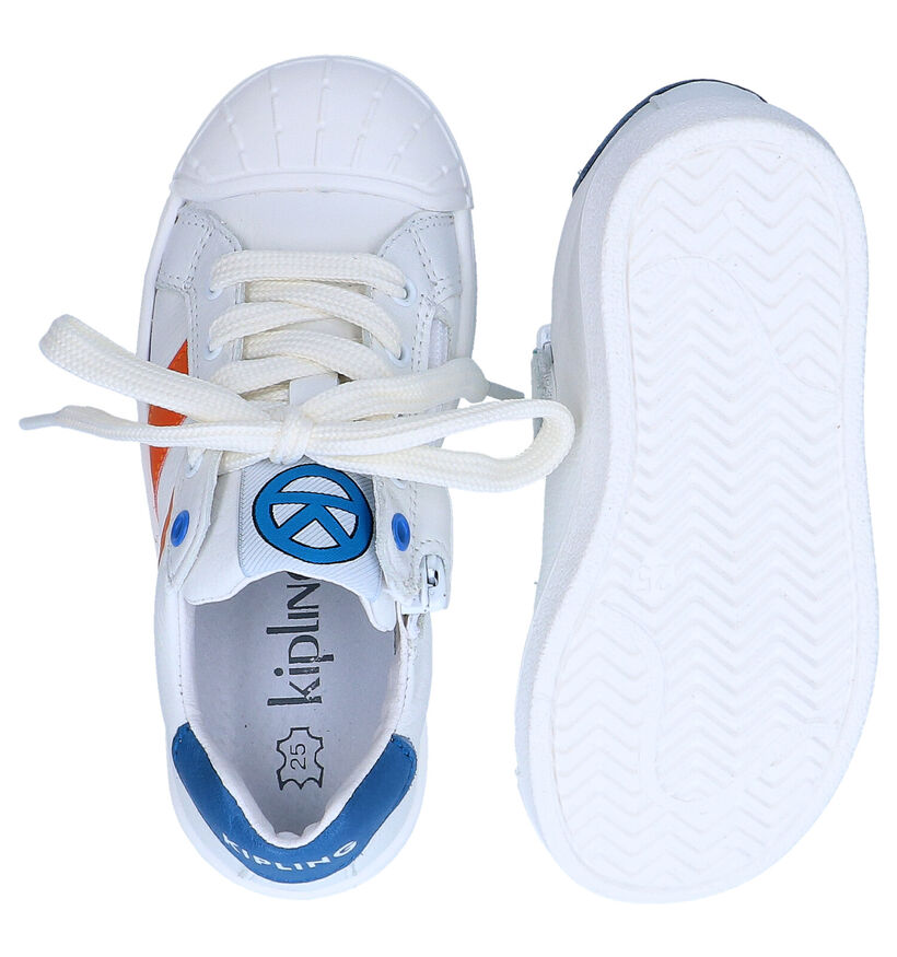 Kipling Efurio Witte Lage Schoenen in leer (289364)