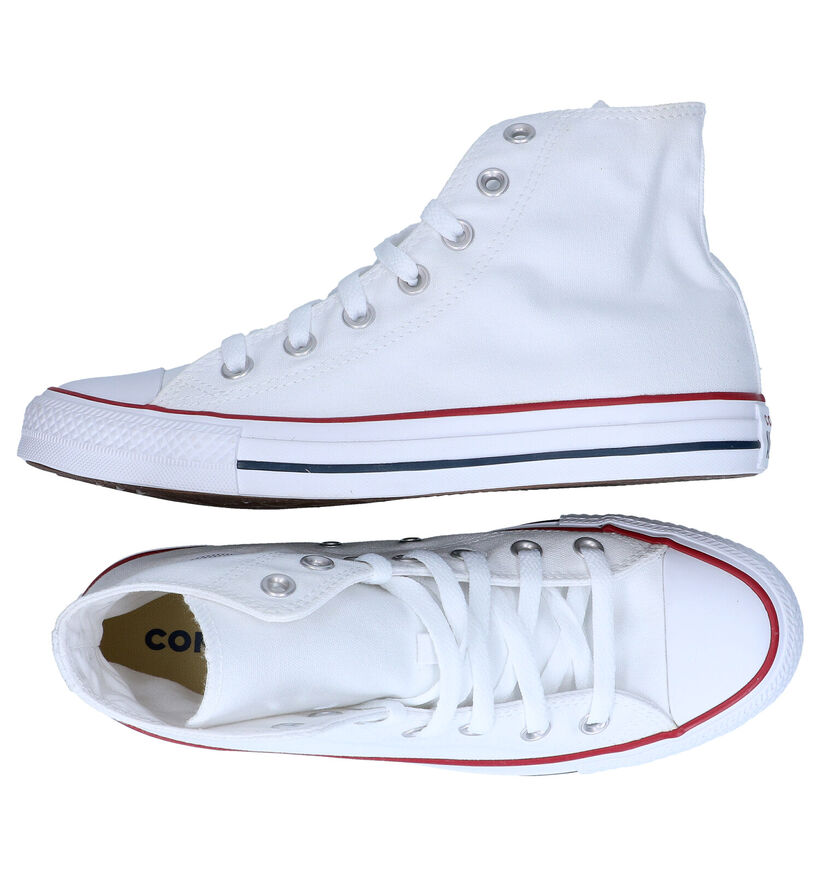 Converse Chuck Taylor AS Witte Sneakers voor dames (302654)