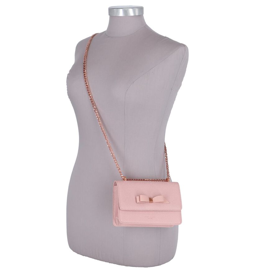 Roze Crossbody Tas Ted Baker Jayllaa in lakleer (236418)