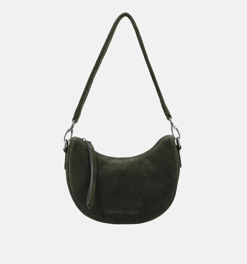 Hide & Stitches Donkergroene Crossbodytas voor dames (374217)