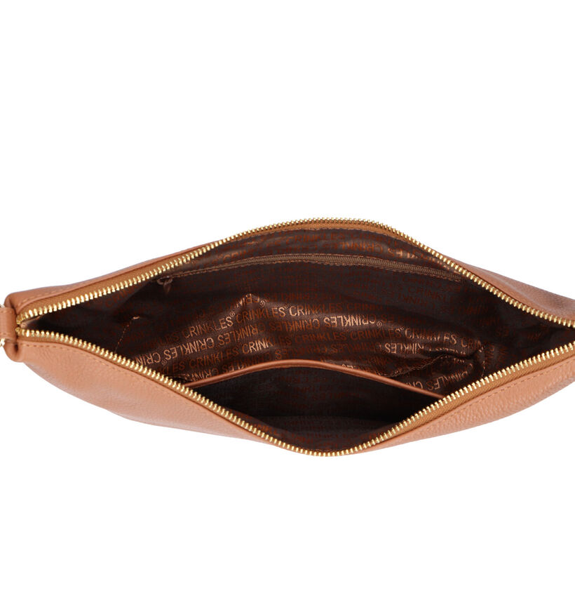 Crinkles Oranje Crossbody Tas voor dames (342314)
