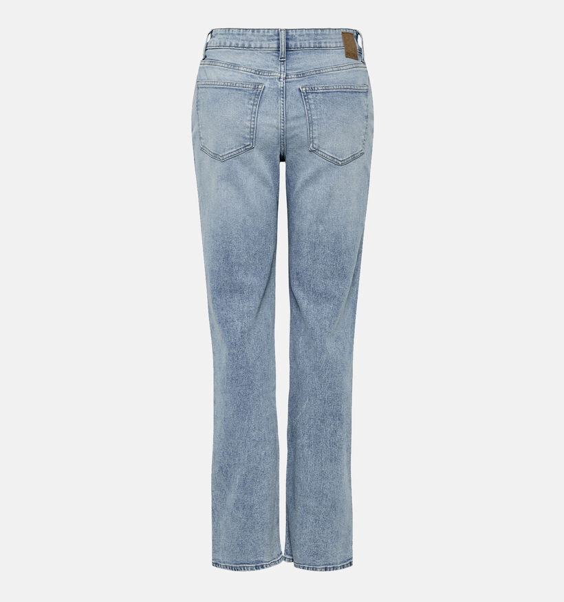 Pieces Kelly Blauwe Straight leg jeans L30 voor dames (351109)