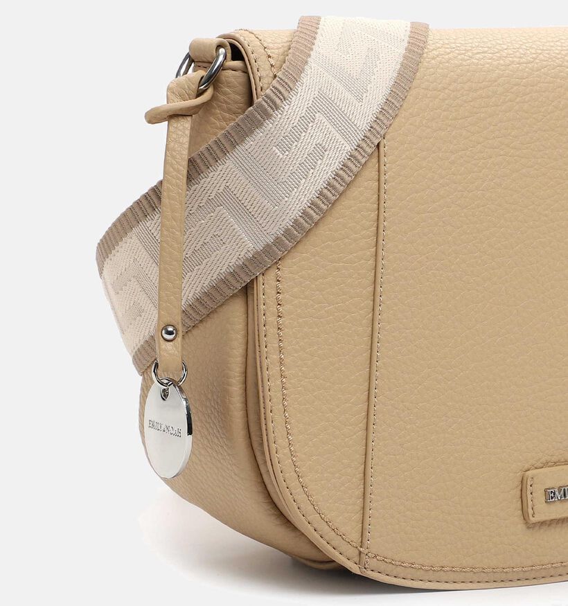 Emily & Noah Cross-over Sac à main en Beige pour femmes (355247)