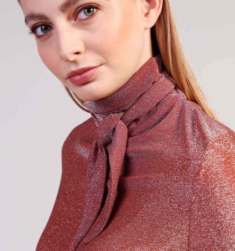 Orfeo Luke Pull en Orange pour femmes (365792)