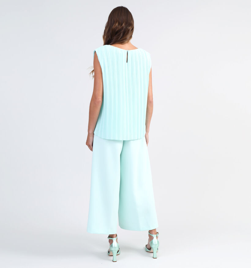 comma Turquoise Top voor dames (327343)
