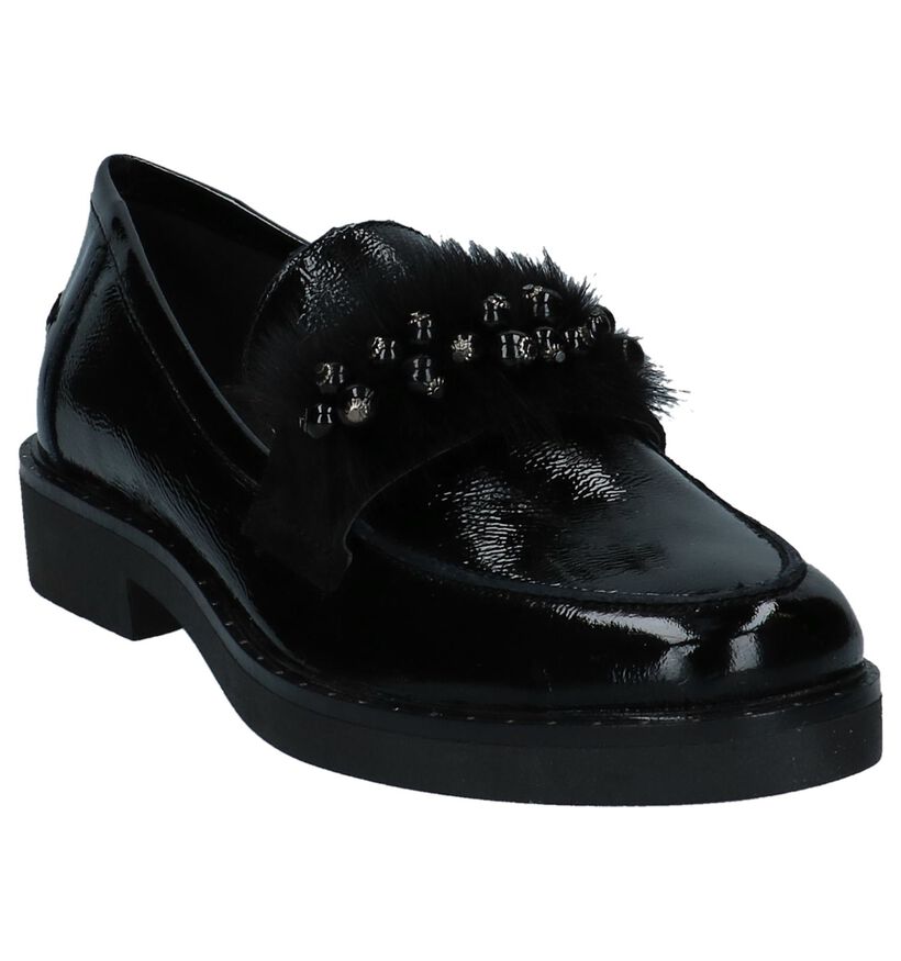 Rizzoli Mocassins en Noir en cuir (231599)