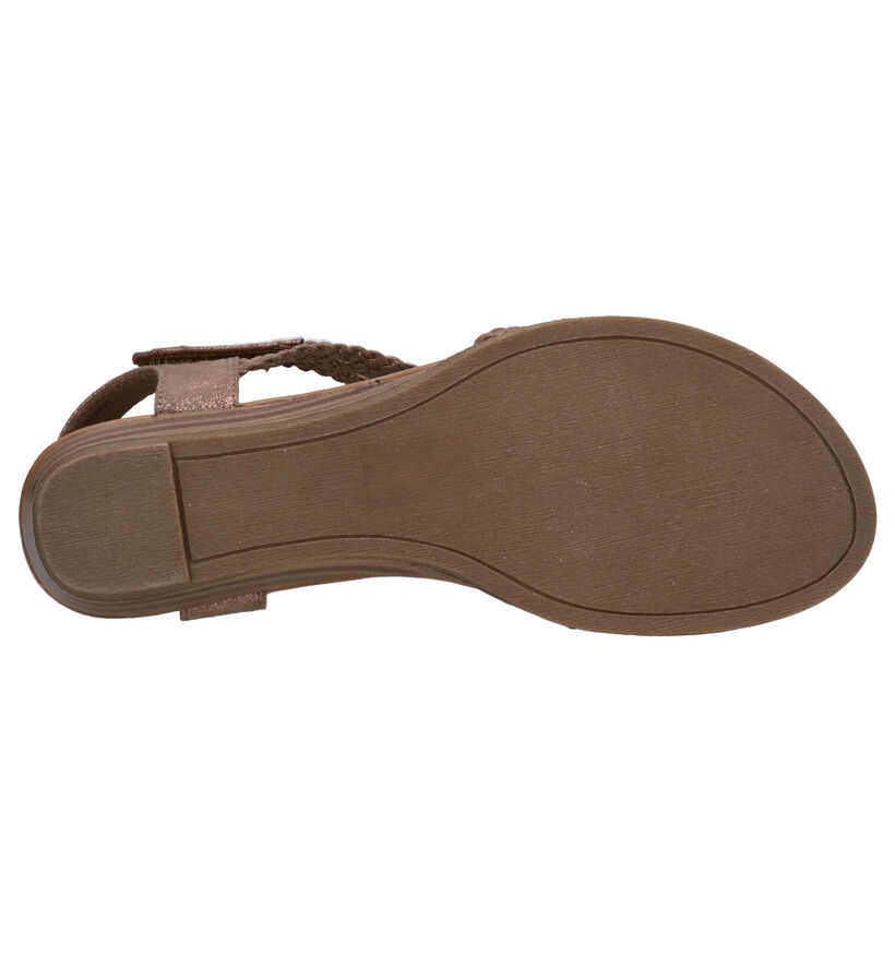 Blowfish Malibu Besille Vegan Sandales en Bronze en simili cuir (274186)