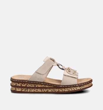 Rieker Slippers Beige