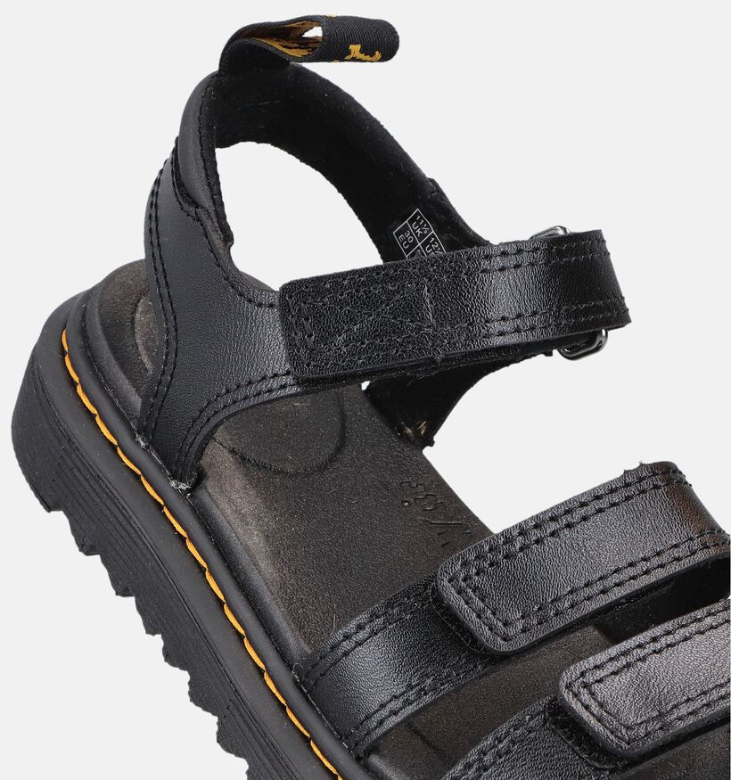 Dr. Martens Klaire Zwarte Sandalen voor meisjes (368639)