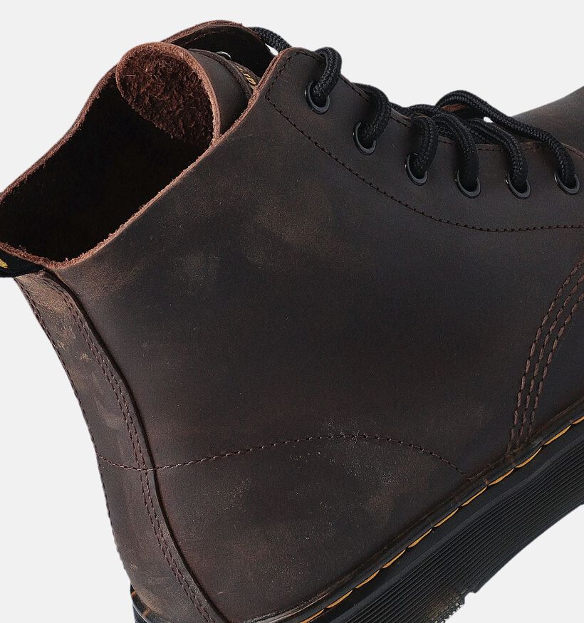 Dr. Martens Thurston Chukka Bottines en Marron pour hommes (352001) - pour semelles orthopédiques