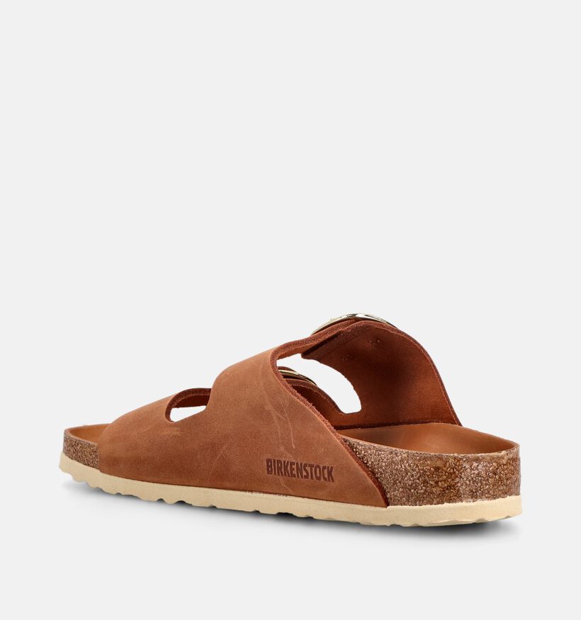 Birkenstock Arizona Big Buckle Cognac Slippers voor dames (357605)