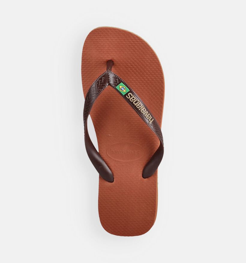 Havaianas Brasil Bruine Teenslippers voor heren (373006)