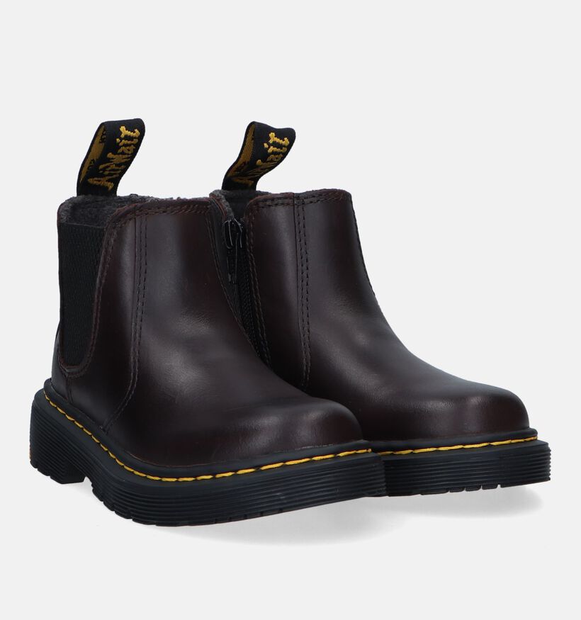 Dr. Martens 2976 Boots chelsea en Marron pour garçons (327099)