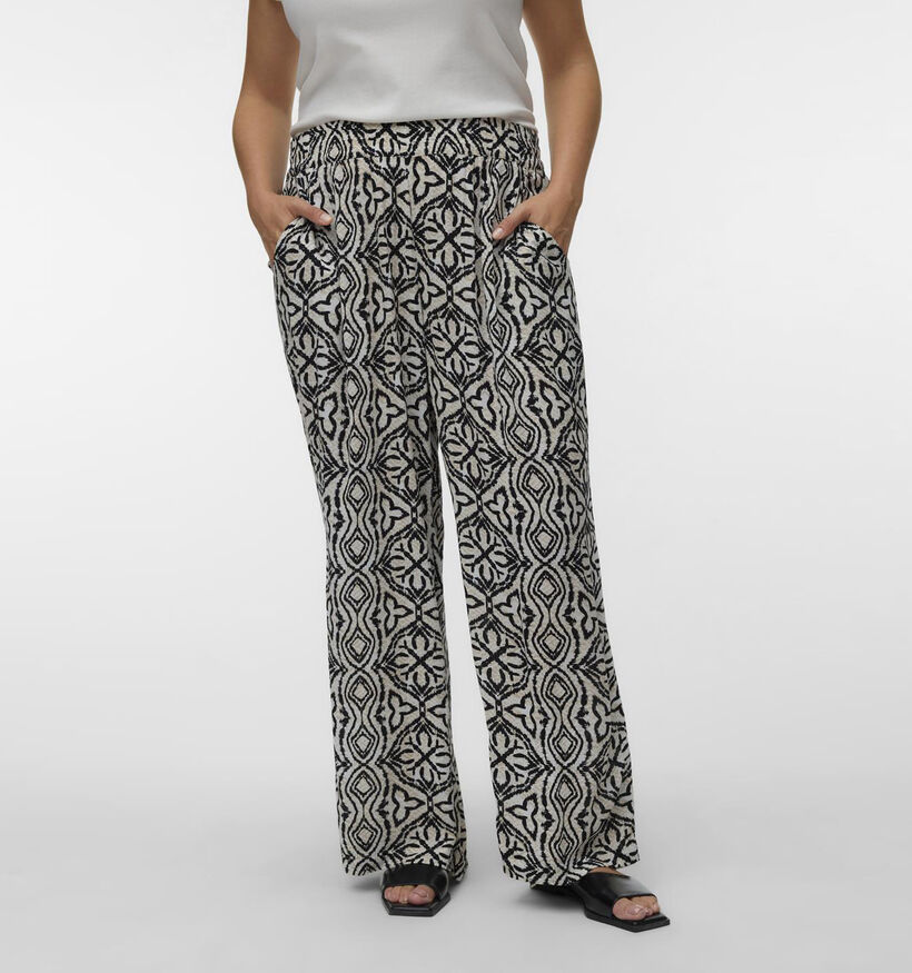 Vero Moda Curve Menny Zwarte Broek voor dames (369333)