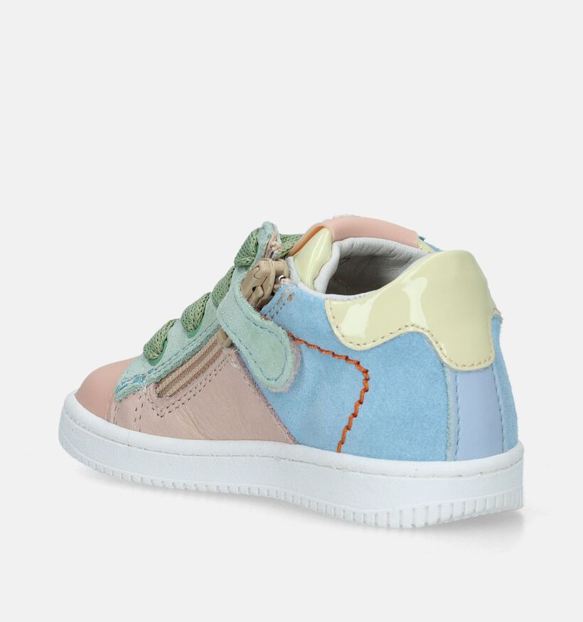 STONES and BONES Nepo Chaussures pour bébé en Bleu pour filles (336561) - pour semelles orthopédiques