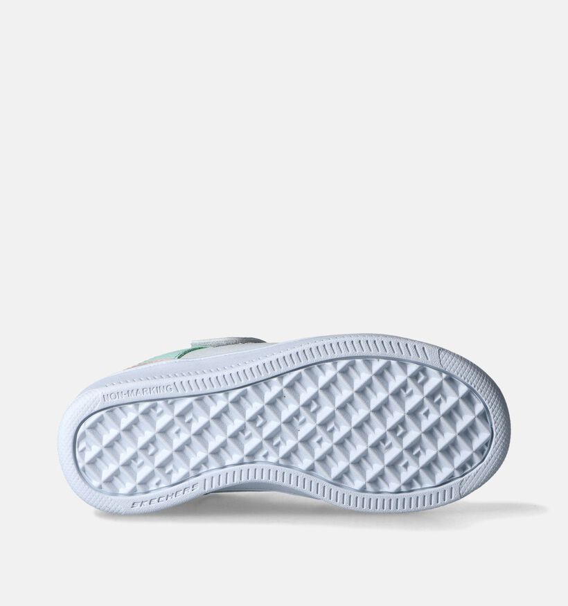 Skechers Sport Court 92 Witte Sneakers voor meisjes (361576)