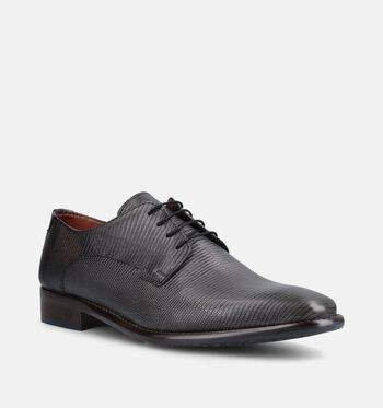 Ambiorix Low Geklede schoenen Zwart/Cognac/Blauw