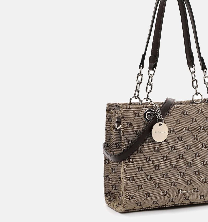 Tamaris Clarice Beige Shopper met rits voor dames (348148)