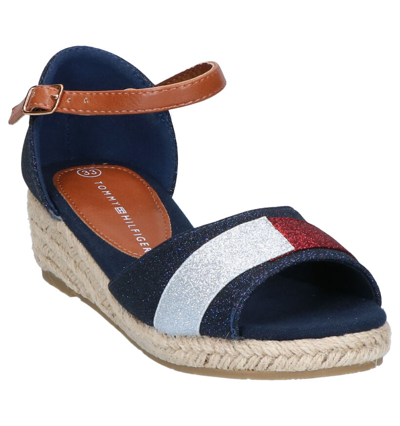 Donkerblauwe Sandalen Tommy Hilfiger in kunstleer (266551)