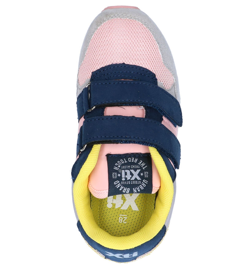 Xti Kids Roze Velcroschoenen in stof (281195)