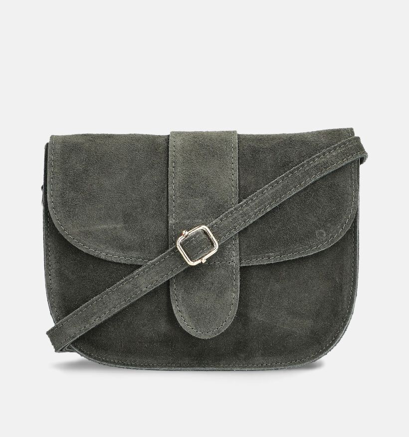 Charm London Sac port&eacute; crois&eacute; en Vert pour femmes (373484)