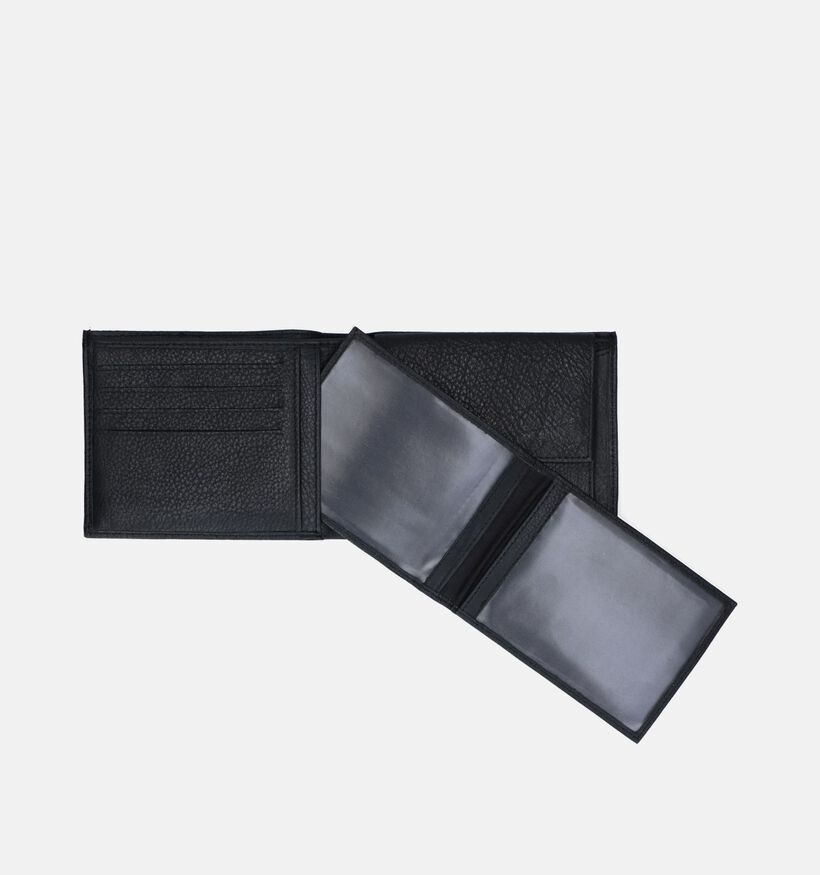 Euro-Leather Zwarte Portemonnee voor heren (365210)