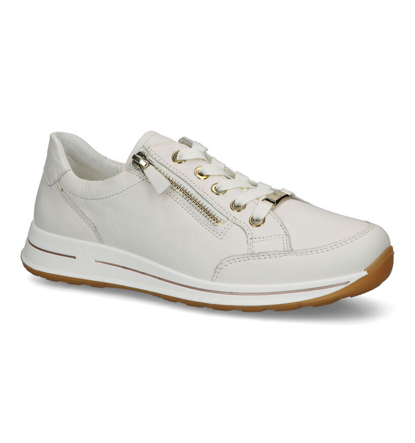 Ara Osaka 2.0 Witte Sneakers voor dames (338680) - geschikt voor steunzolen