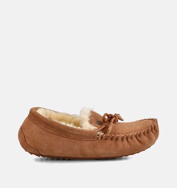 Warmbat Pantoffels Cognac